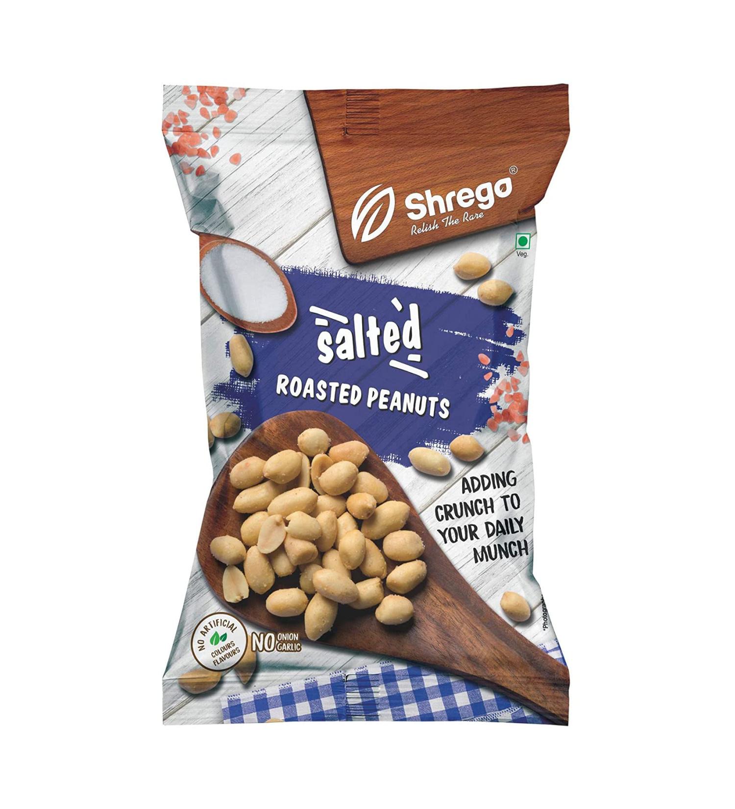 SHREGO Salted Roasted Peanuts 160G