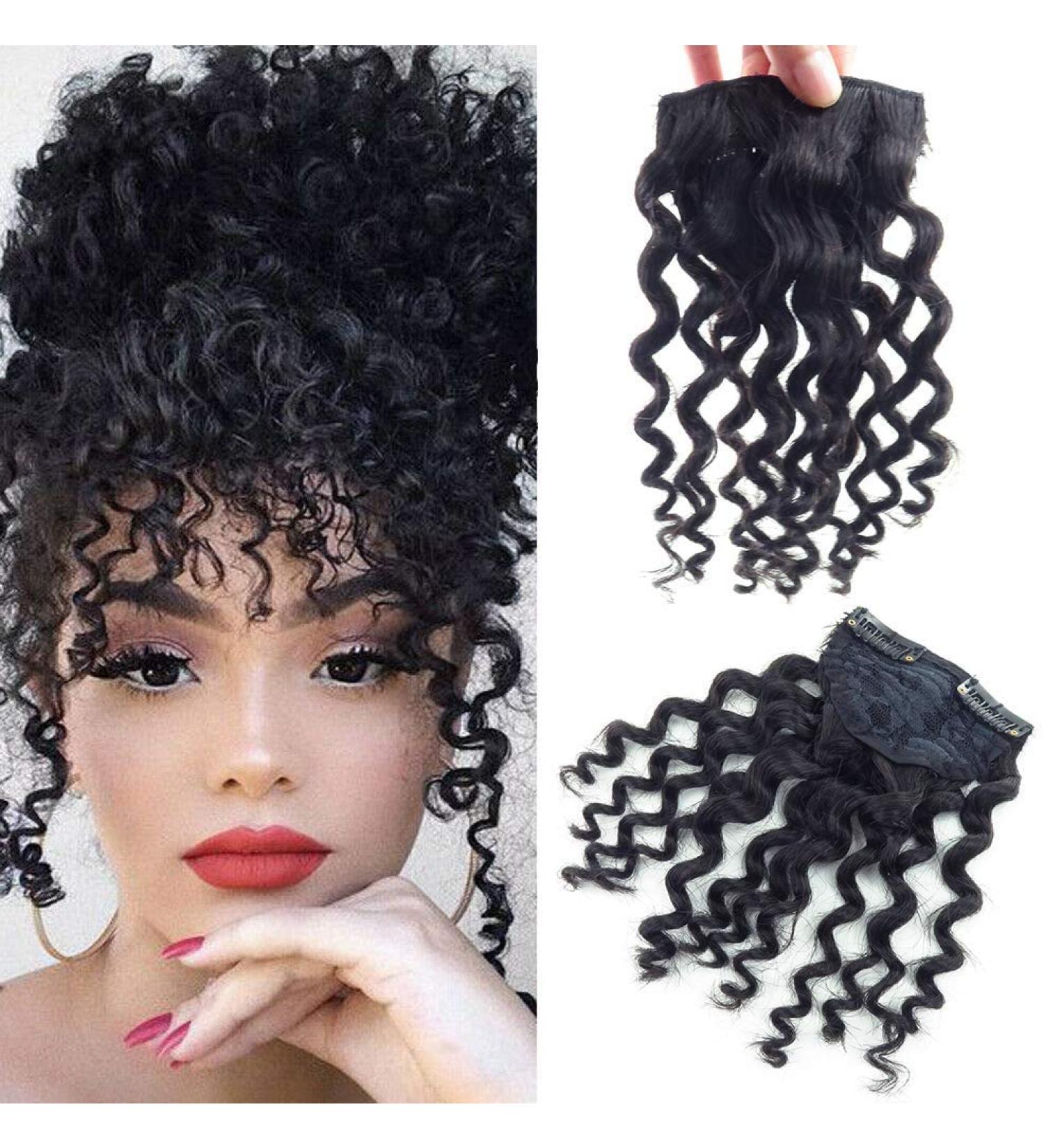 Premium 20.3 cm Pony Hair Extensions - Curly Afro-Style 100% Real Hair No. 2 Dark Brown (23g) - Perfect for Advertising & Style - Buy Online on GoSupps.com