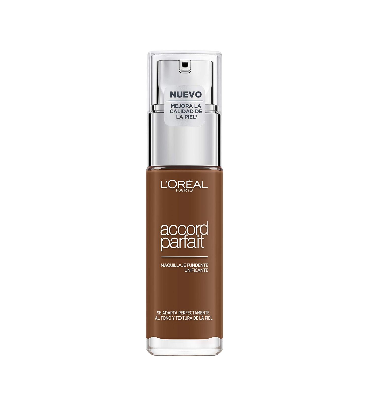  L'Oreal Paris L'Or al Paris - Perfect Match Fluid Foundation - For Dry to Normal Skin - Tint: Coffee (10.5 N) - 30 ml - Buy Online on GoSupps.com