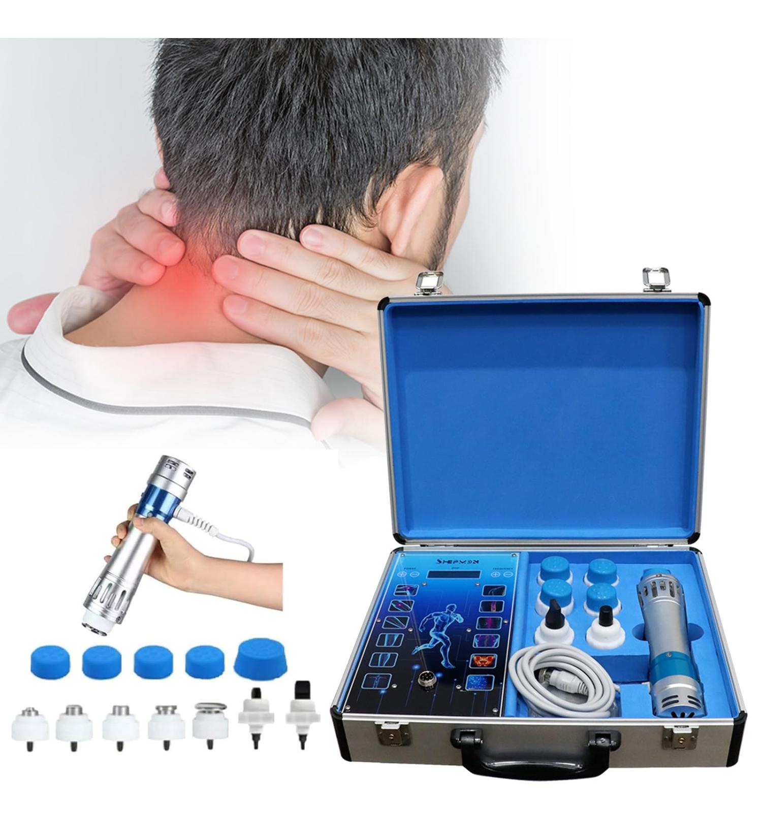 ZIXIAOS Shock Wave Therapy Device for ED & Pain Relief - Muscle Relaxation & Therapeutic Massage | International Shipping Available - Buy Online on GoSupps.com