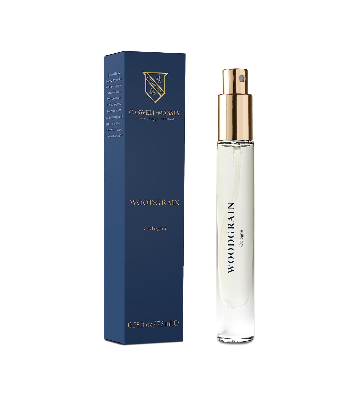 Caswell-Massey Woodgrain Sandalwood Cologne Discovery Rich & Warm Santalum Album with Cedar and Hints of Bergamot & Citrusy Musk Sample Size Vial Cologne for Men 0.25 Fl Oz Woodgrain 0.25 Fl Oz (Pack of 1) - Buy Online on GoSupps.com