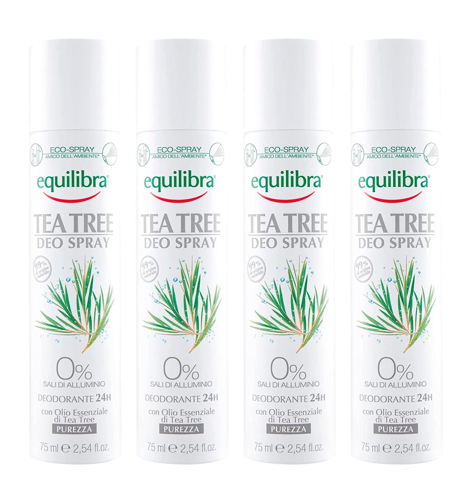 Equilibra Set of 4 bottles of 75ml each