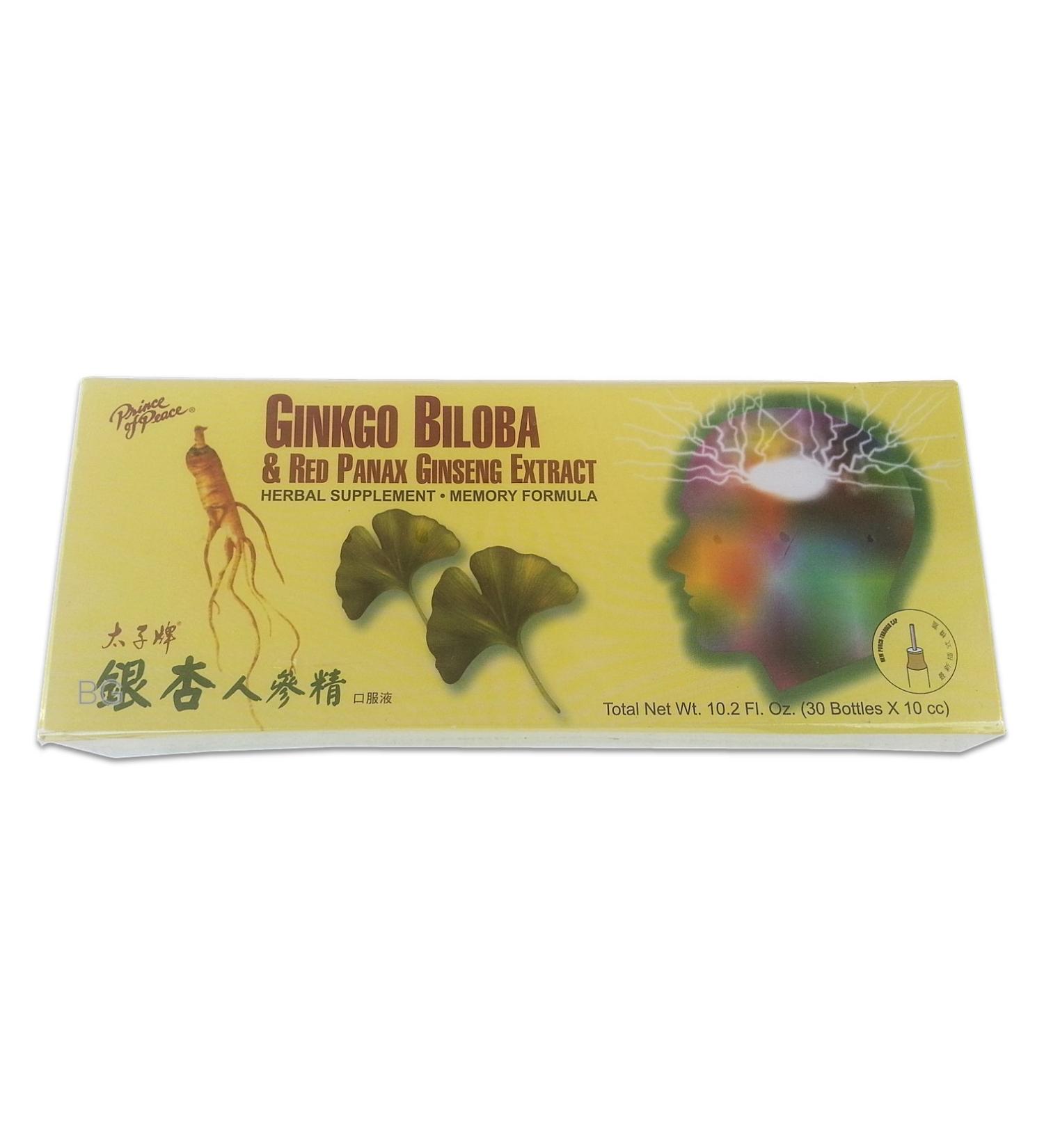 Prince Of Peace Ginkgo Biloba & Red Panax