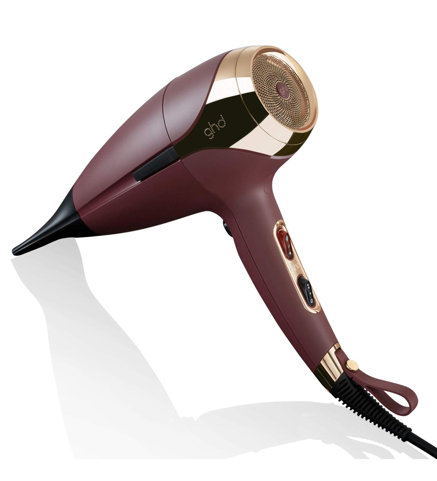 ghd Helios Hair Dryer - Plum | Professional Powerful Hairdryer with Speed and Control | 30% More Shine - Buy Online on GoSupps.com