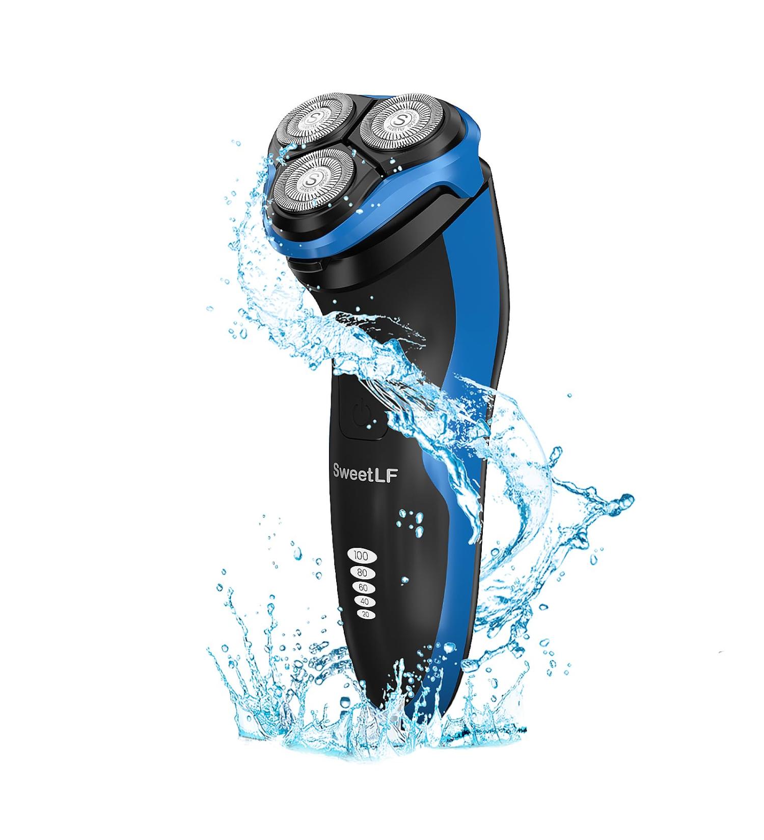 SweetlF Electric Shaver - IPX7 Waterproof USB-C Charging 120-Minute Runtime Close Shave Pop-Up Trimmer | Shop Now - Buy Online on GoSupps.com