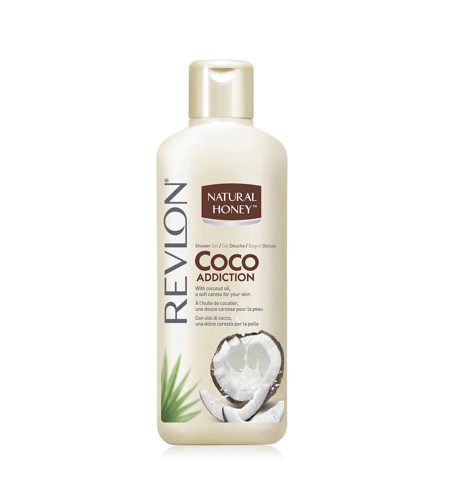 REVLON Natural Honey Gel Douche Coco Addiction 650 Ml