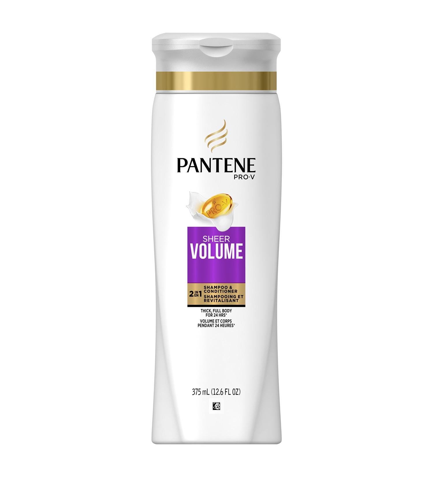 Pantene Pro-V Sheer Volume 2 in 1 Shampoo & Conditioner 375 mL (packaging may vary) - Buy Online on GoSupps.com