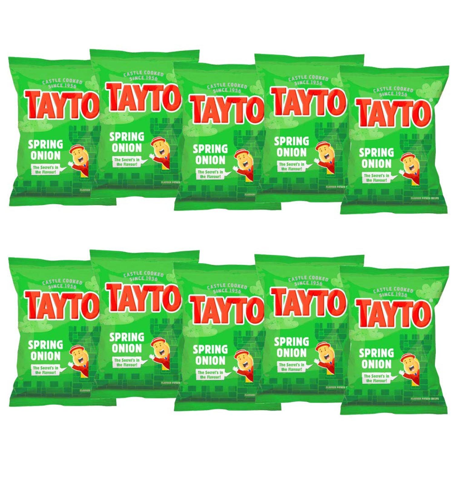 Tayto Spring Onion (10 x 25g Bags) - Buy Online on GoSupps.com