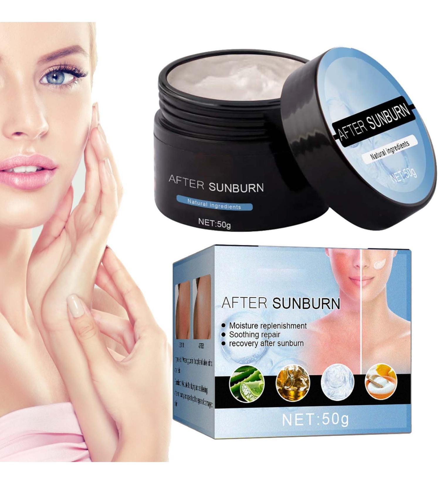  Lambo After-Sun Milk - Organic Moisturizing Cream Soothing and Hydrating Repairs Sunburn and Scars | Aloe Vera Gel for Face Hair and Body Lambo - Buy Online on GoSupps.com