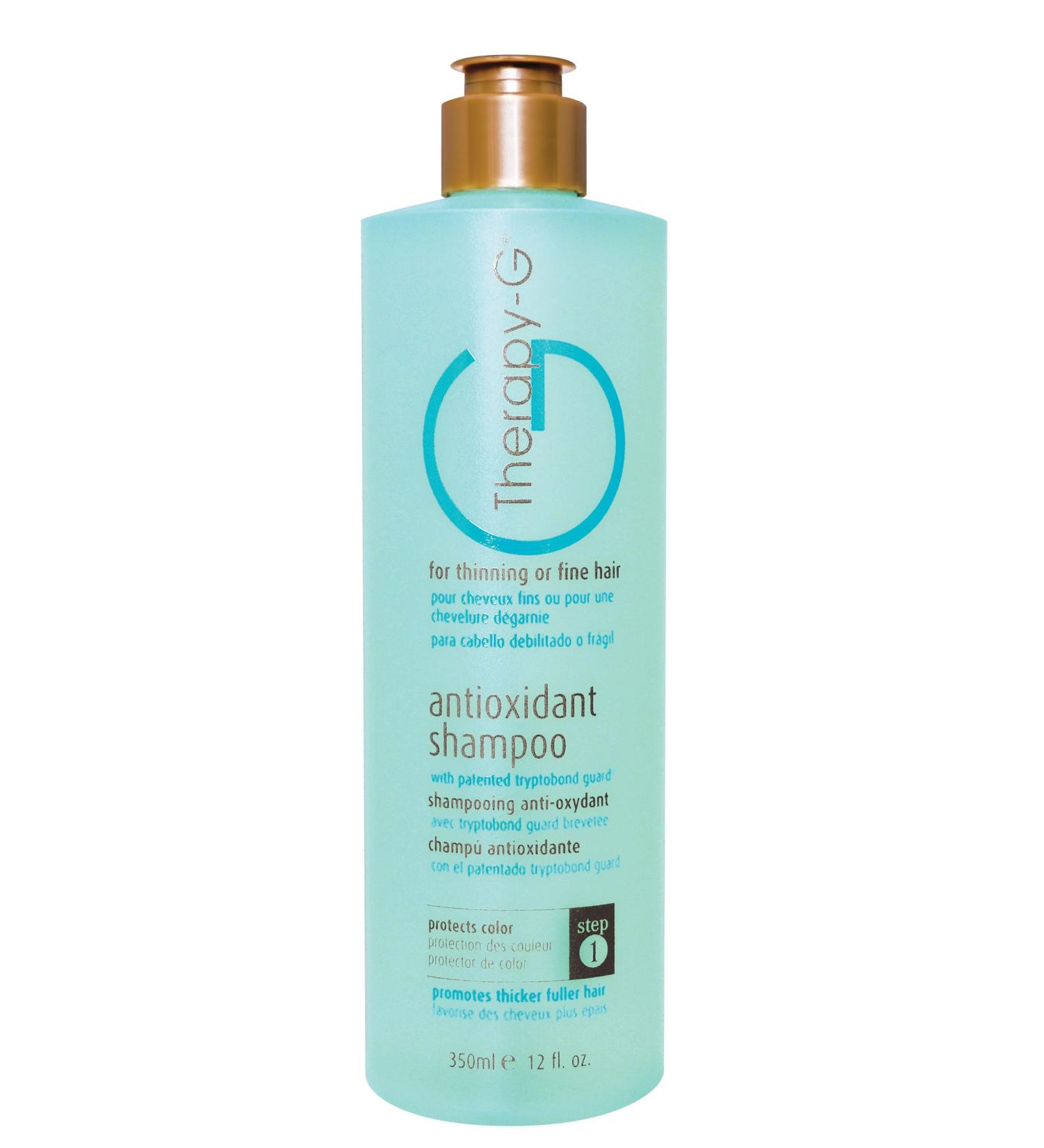 Antioxidant Shampoo for Fine Thinning Hair - Anti Hair Loss Color Protection & DHT Inhibition (350ml | 12 oz - Buy Online on GoSupps.com
