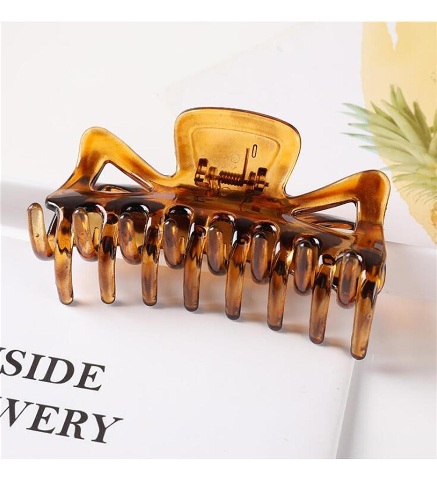 Women Solid Hair Claw Clips Large Hairpins Clamps Hair Barrette Crab Hair Bands Headwear Hair Accessories Gifts 1Pcs (Color : A1) - Buy Online on GoSupps.com