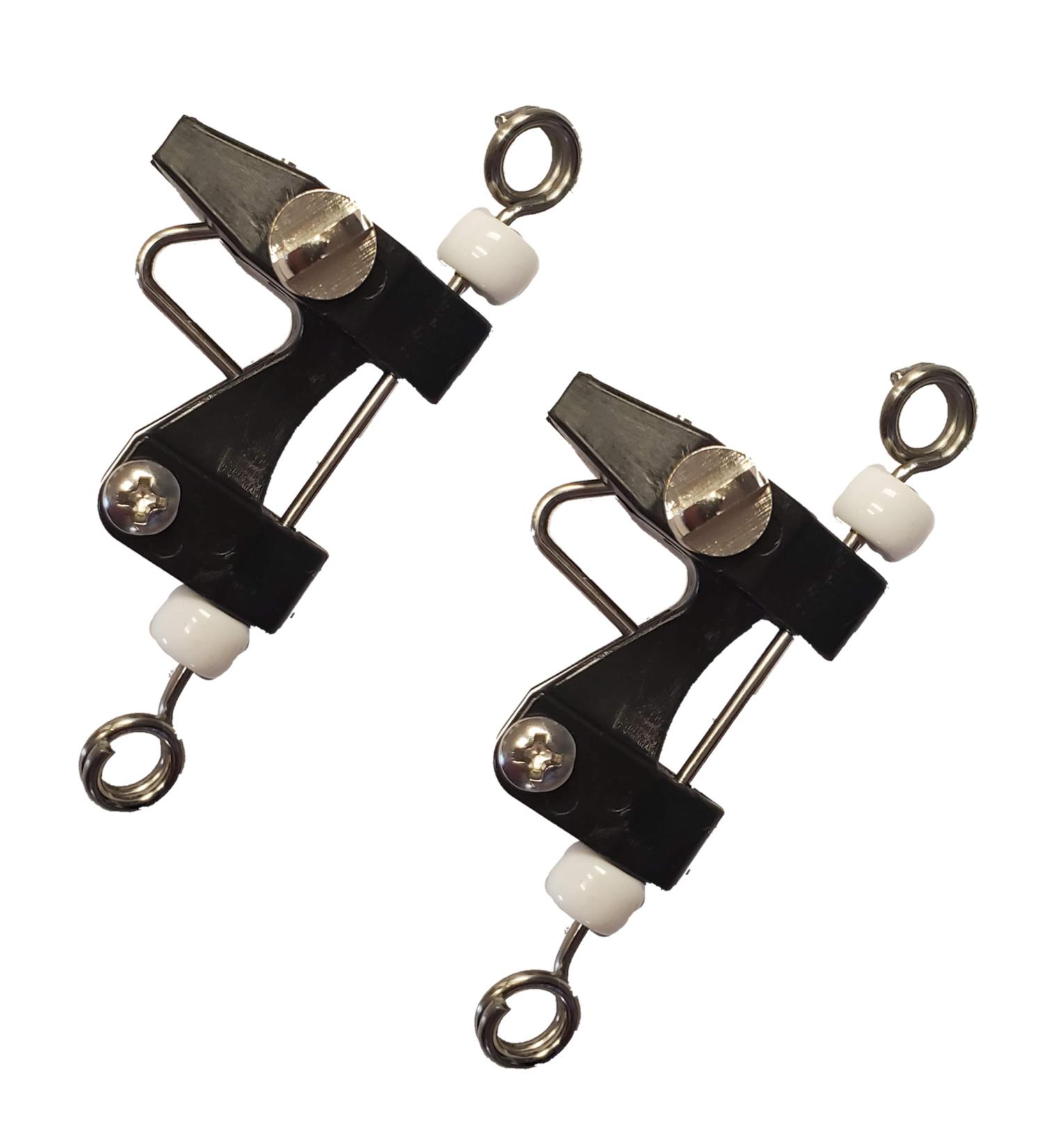 Lobo Lures Big Game Fishing Thru-Wire Outrigger Release Clips Set of 2 - Adjustable for Downrigger, Kite, Outrigger - Buy Online on GoSupps.com