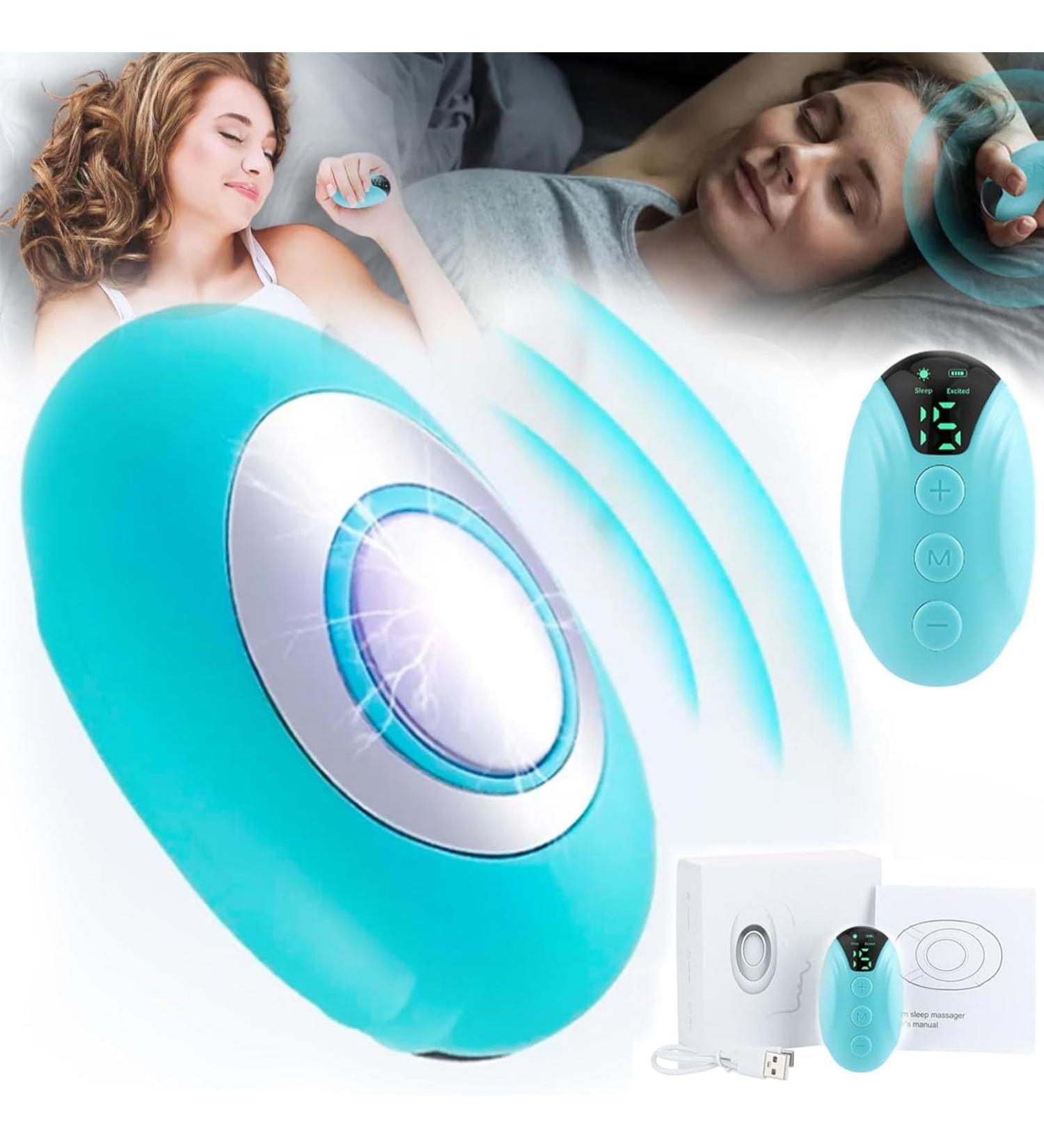 Neurocontrol Dispositivo Para Ansiedad Hand Held Nighttime Sleep Aid Device Handheld Relaxation Device Natural Sleep Aid Device for Improved Sleep Anxiety Small and Easy To Carry (Green) - Buy Online on GoSupps.com