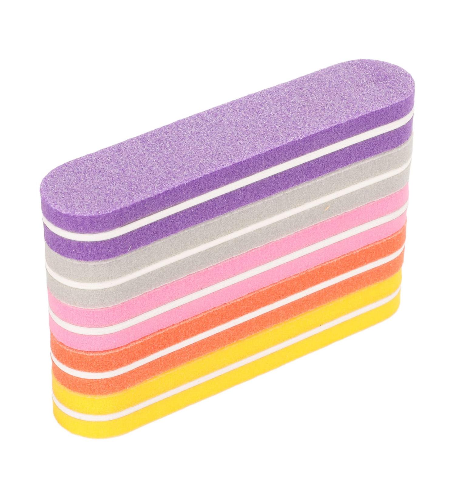 Sponge Nail File Comfortable Feel Nail Care File Double Sided Reusable Small for Salon - Buy Online on GoSupps.com