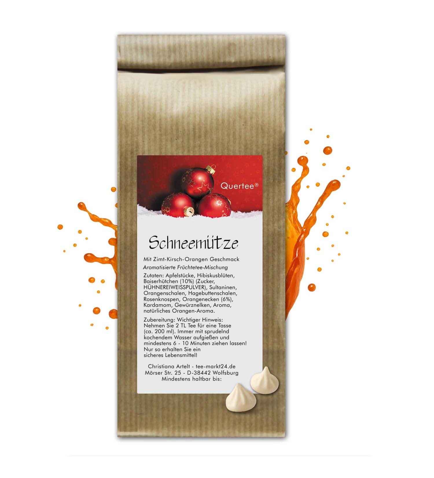  Quertee Fruit Tea Snow Hat 100g - Buy Online on GoSupps.com