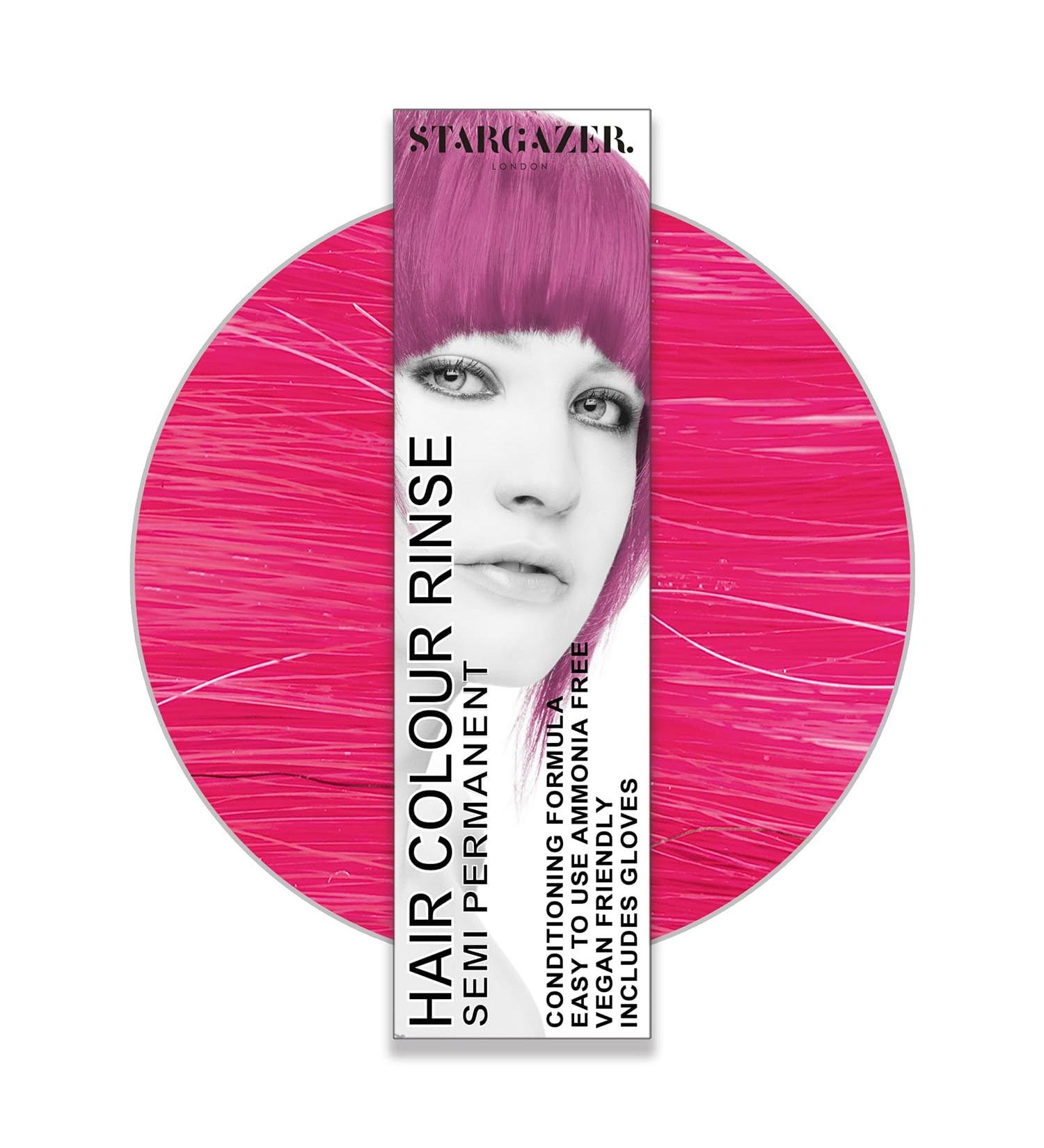 Stargazer UV Pink Semi Permanent Hair Dye 70ml - Long Lasting Color - Pack of 1 - Buy Online on GoSupps.com