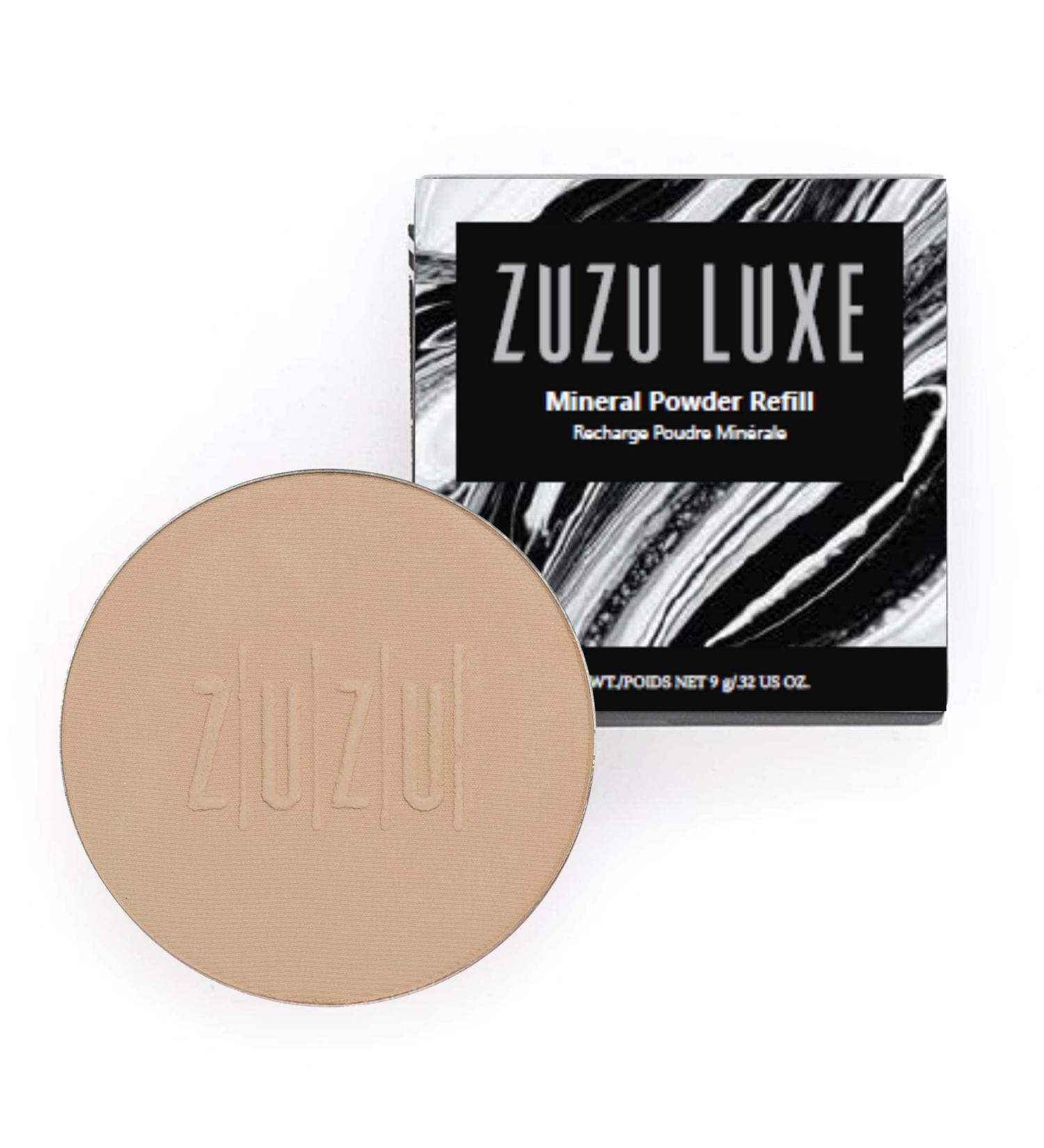 ZUZU LUXE Mineral Powder Refill (D-17) 0.32 oz - Eco-Friendly Makeup Refill - Buy Online on GoSupps.com