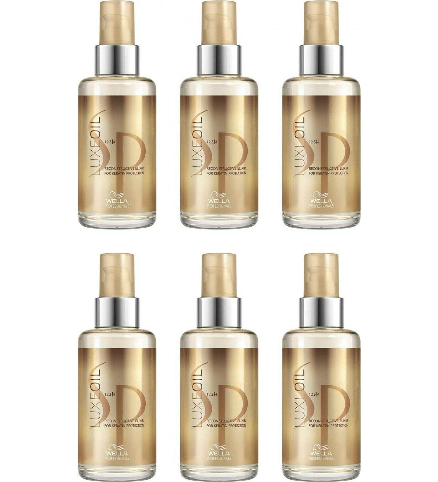 Wella SP Luxe Oil - 6x100ml | Premium Hair Care | International Shipping Available - Buy Online on GoSupps.com