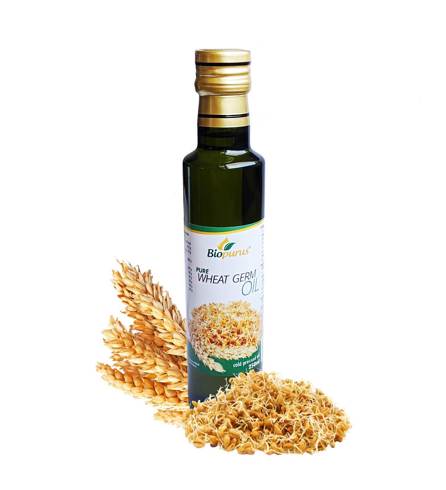 Biopurus Pure Cold Pressed Wheat Germ Oil 250ml