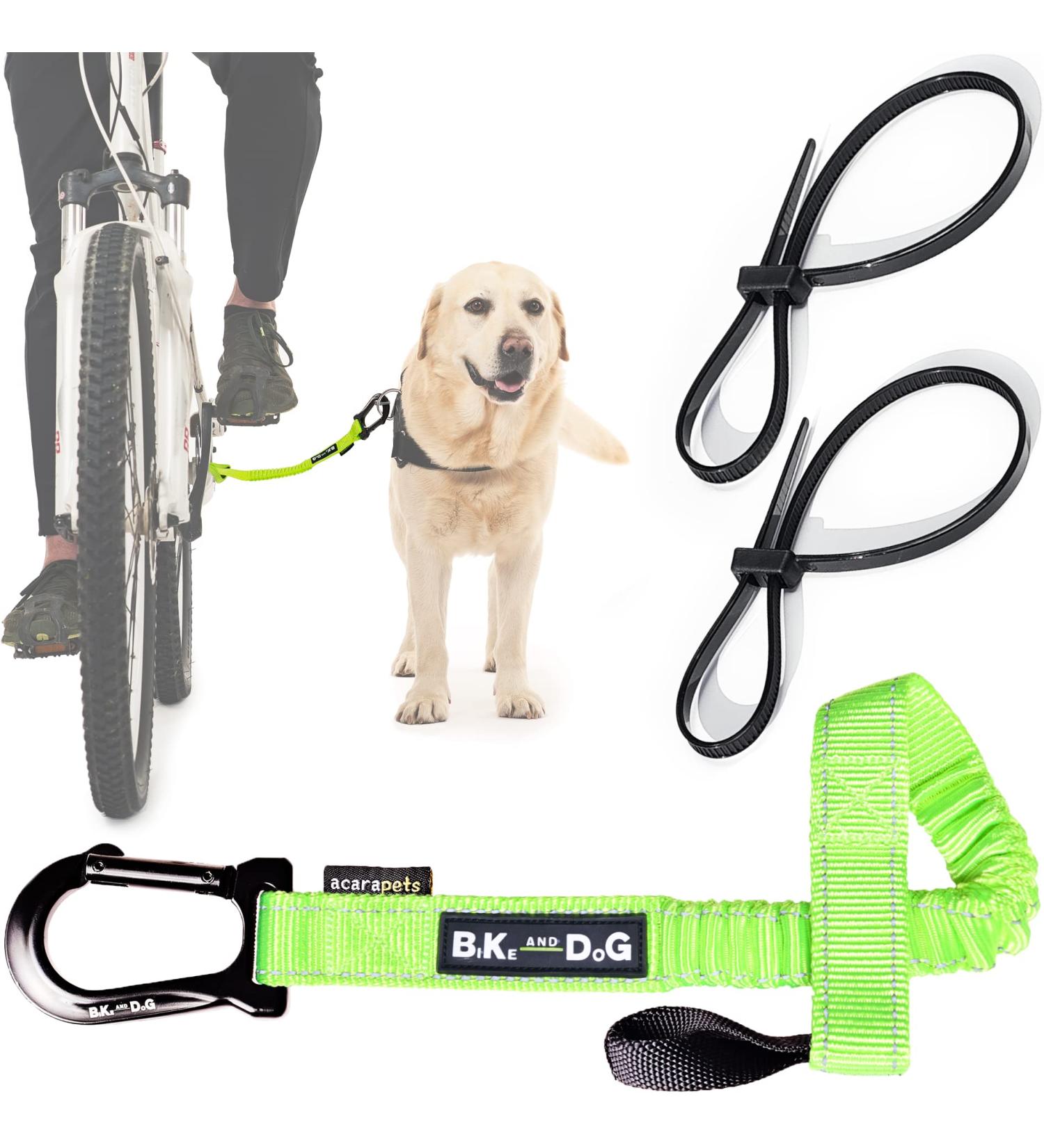 Buy Bike and Dog: Patented Toolless Bicycle Attachment & Yellow Dog Leash | Perfect for Cycling with Dogs - Buy Online on GoSupps.com