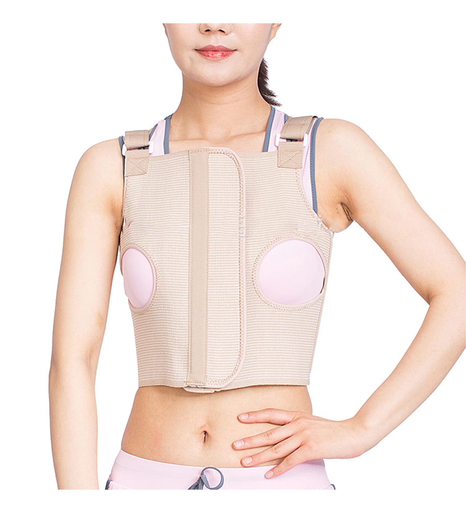 Yosoo Adjustable Chest Support Brace for Rib Fracture - Breathable Elastic Cloth & Shoulder Strap - Rib Fixation & Support (Large) - International Shipping Available - Buy Online on GoSupps.com