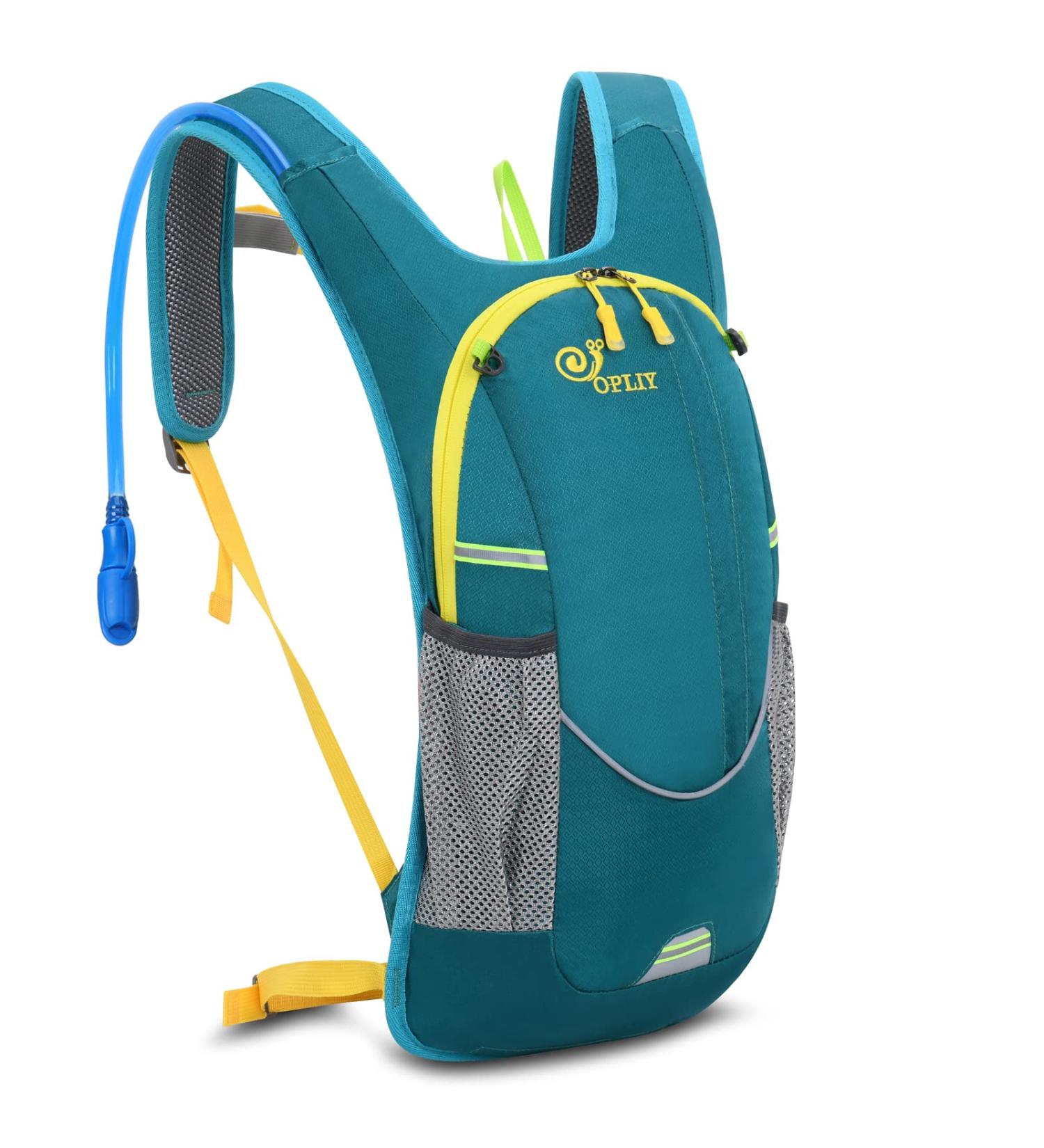 2L Hydration Pack Water Backpack for Men and Women - Lightweight Dark Green Hydration Backpack - Buy Online on GoSupps.com