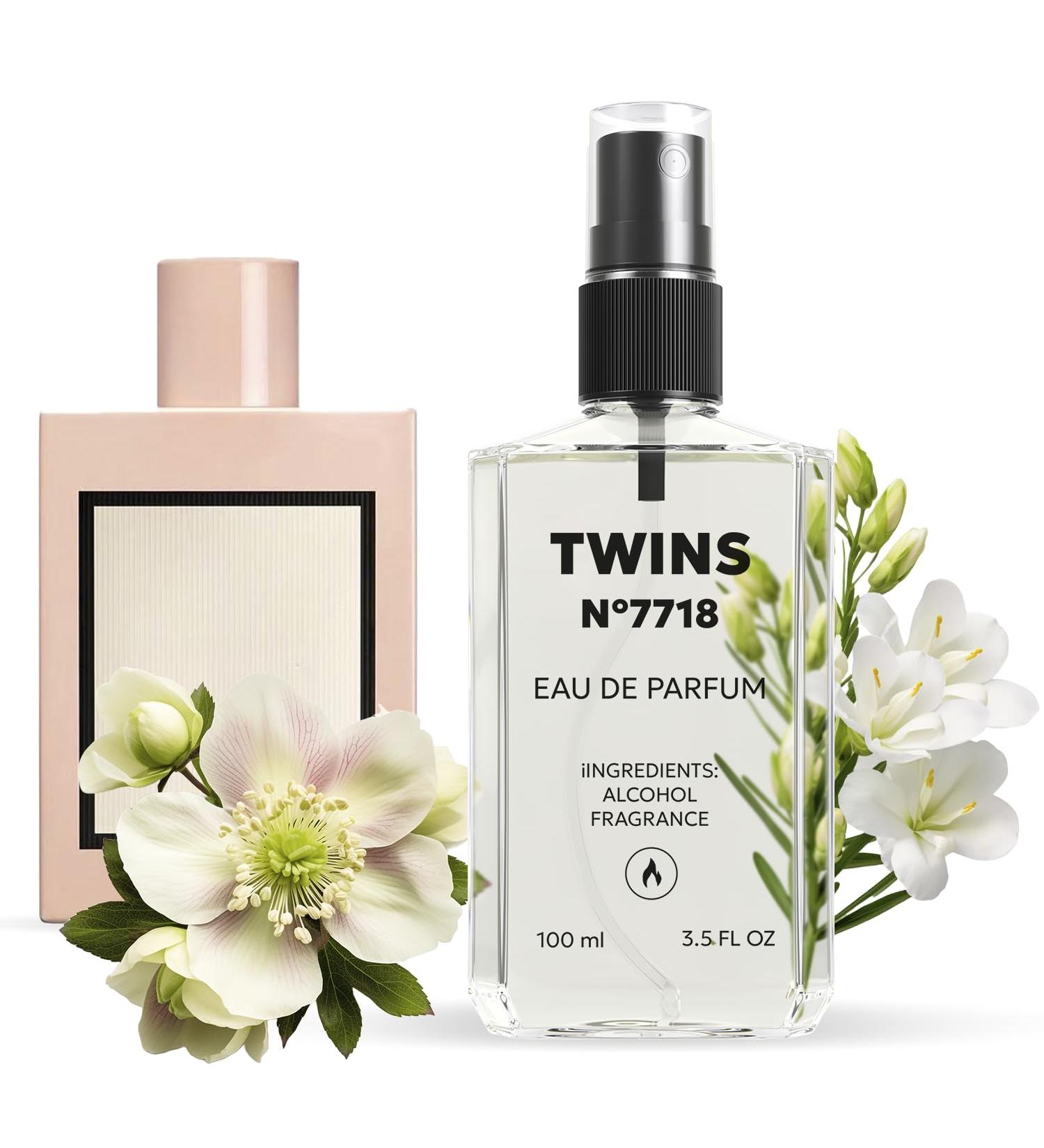 TWINS Impression of Bloom | Perfume for Women Eau de Parfum | No.7718 | 3.4 Fl Oz / 100 ml Gucci Bloom Impression - Buy Online on GoSupps.com