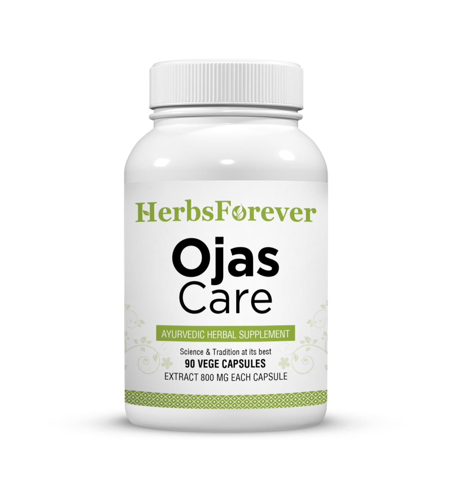 Herbsforever Ojas Care Capsules Nutritional Supplement Promotes Body Energy 90 Capsules - Buy Online on GoSupps.com