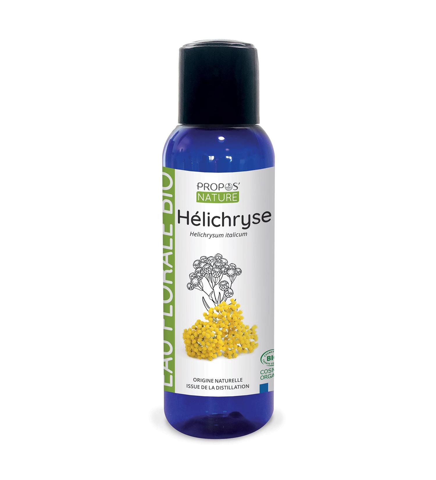  PROPOS'NATURE Organic Corsican Italian Helichrysum Hydrosol - Helichrysum italicum - Origin France - 100ml - PROPOS'NATURE - Buy Online on GoSupps.com