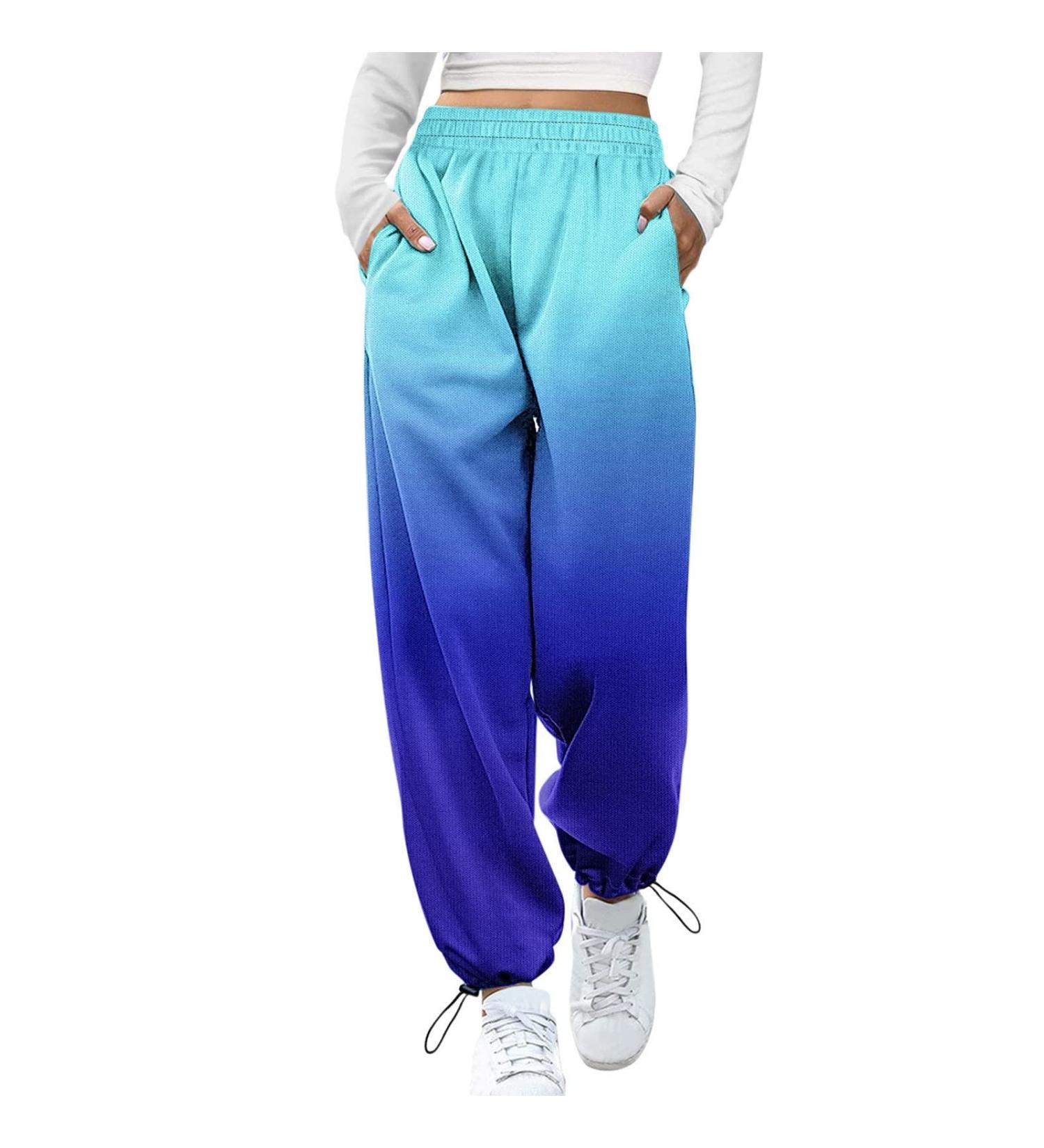 Buy Y2K Women Parachute Cargo Pants - Vintage 90s E-Girl Streetwear Baggy Track Pants - Buy Online on GoSupps.com