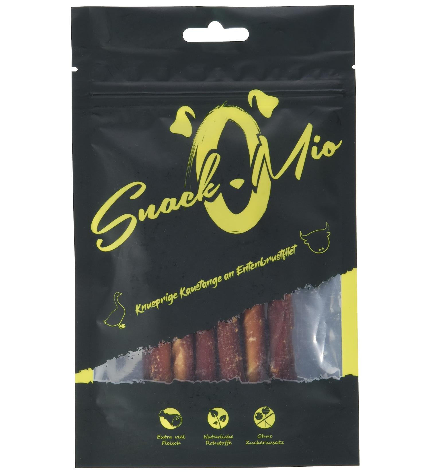 Snackomio Premium Dog Snack - Crispy Duck Breast Fillet Couch Stick Grain-Free 70g Pack - Healthy Treats for Your Dog - Buy Online on GoSupps.com