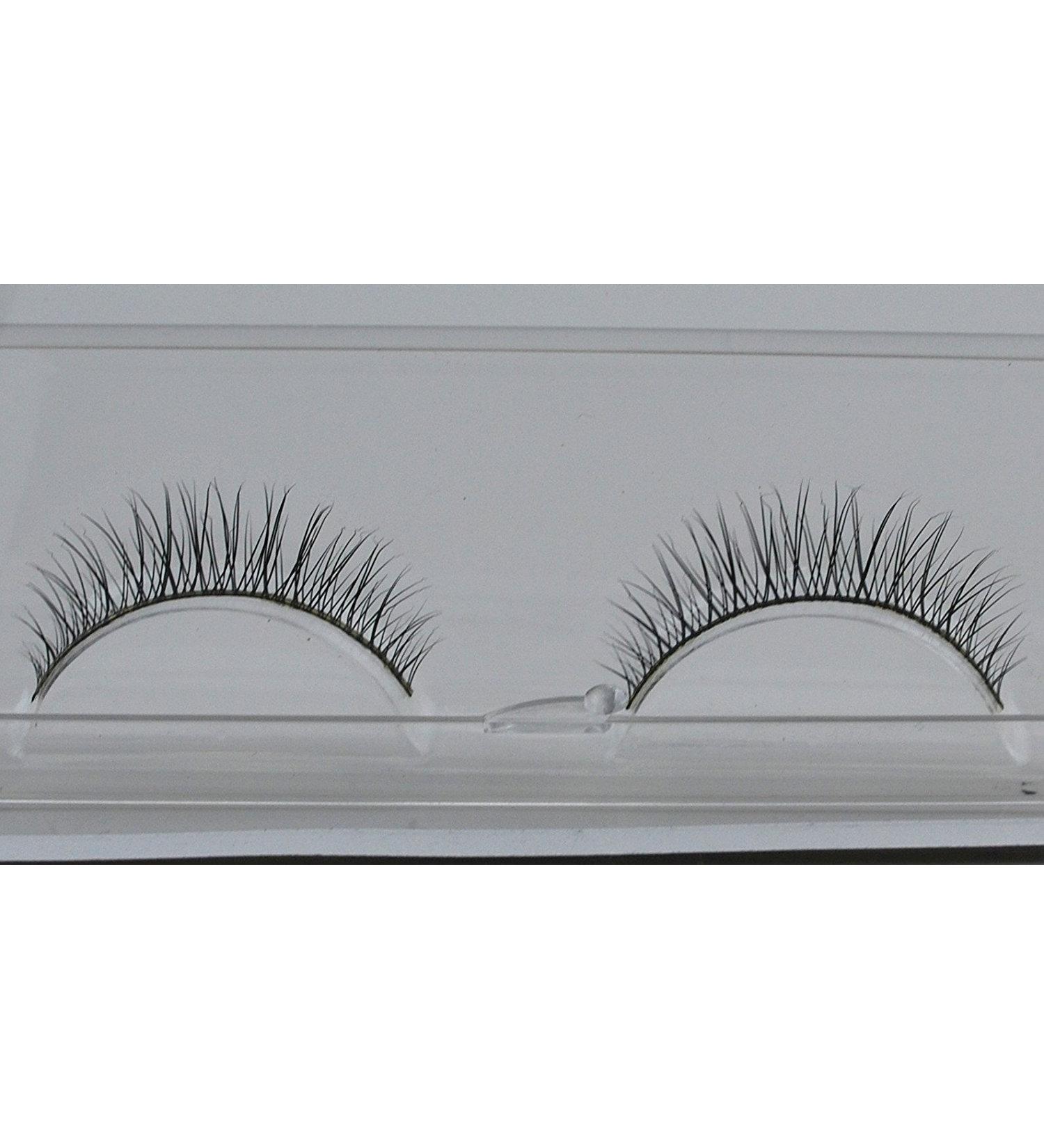 Short Eyelashes - Natural Look Thin Lashes | 4 Pairs Real Mink Fur False Lashes for Effortless Beauty - Buy Online on GoSupps.com