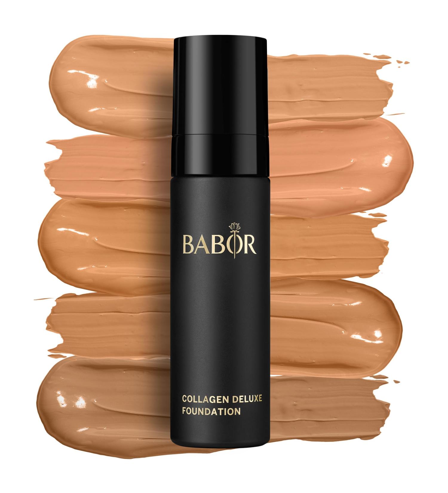 Babor Collagen Deluxe Foundation - Anti-Aging Makeup for Dry & Mature Skin | Long-Lasting Coverage | 30 ml - 05 Sunny - Buy Online on GoSupps.com