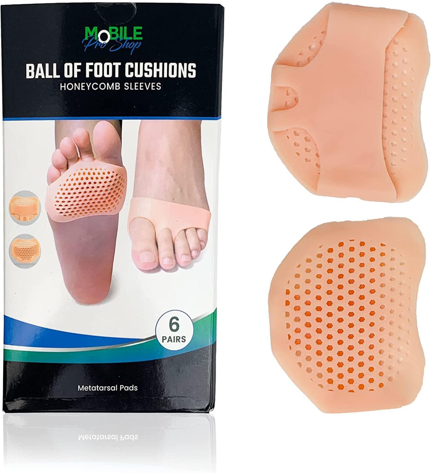 Mobile Pro Shop Metatarsal Pads - Forefoot Pad Insoles for Men & Women - Buy Online on GoSupps.com