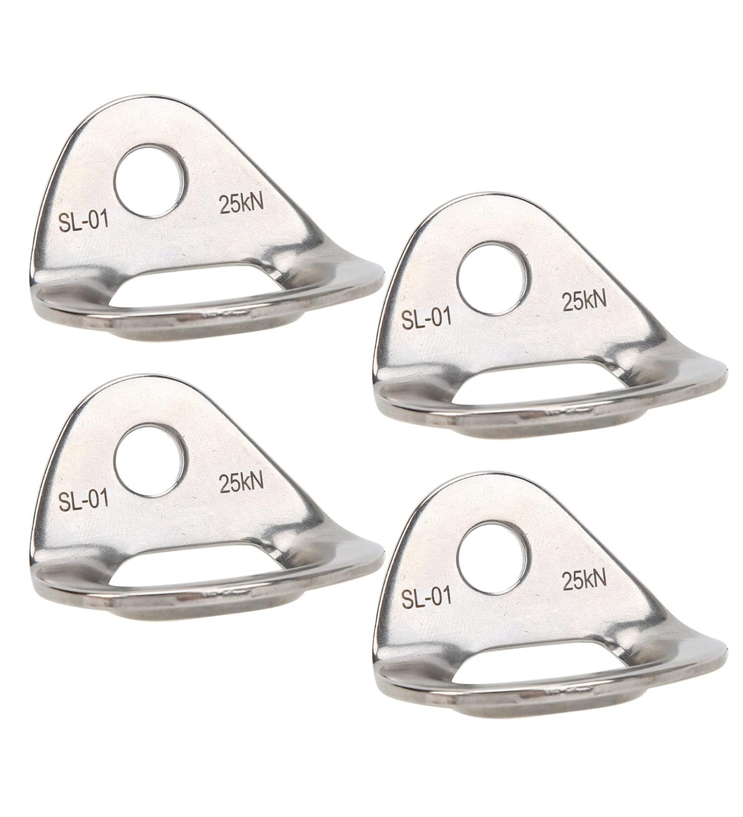 Alomejor 4pcs Stainless Steel Climbing Anchors - Durable Rock Accessories for High Altitude Use | International Shipping Available - Buy Online on GoSupps.com