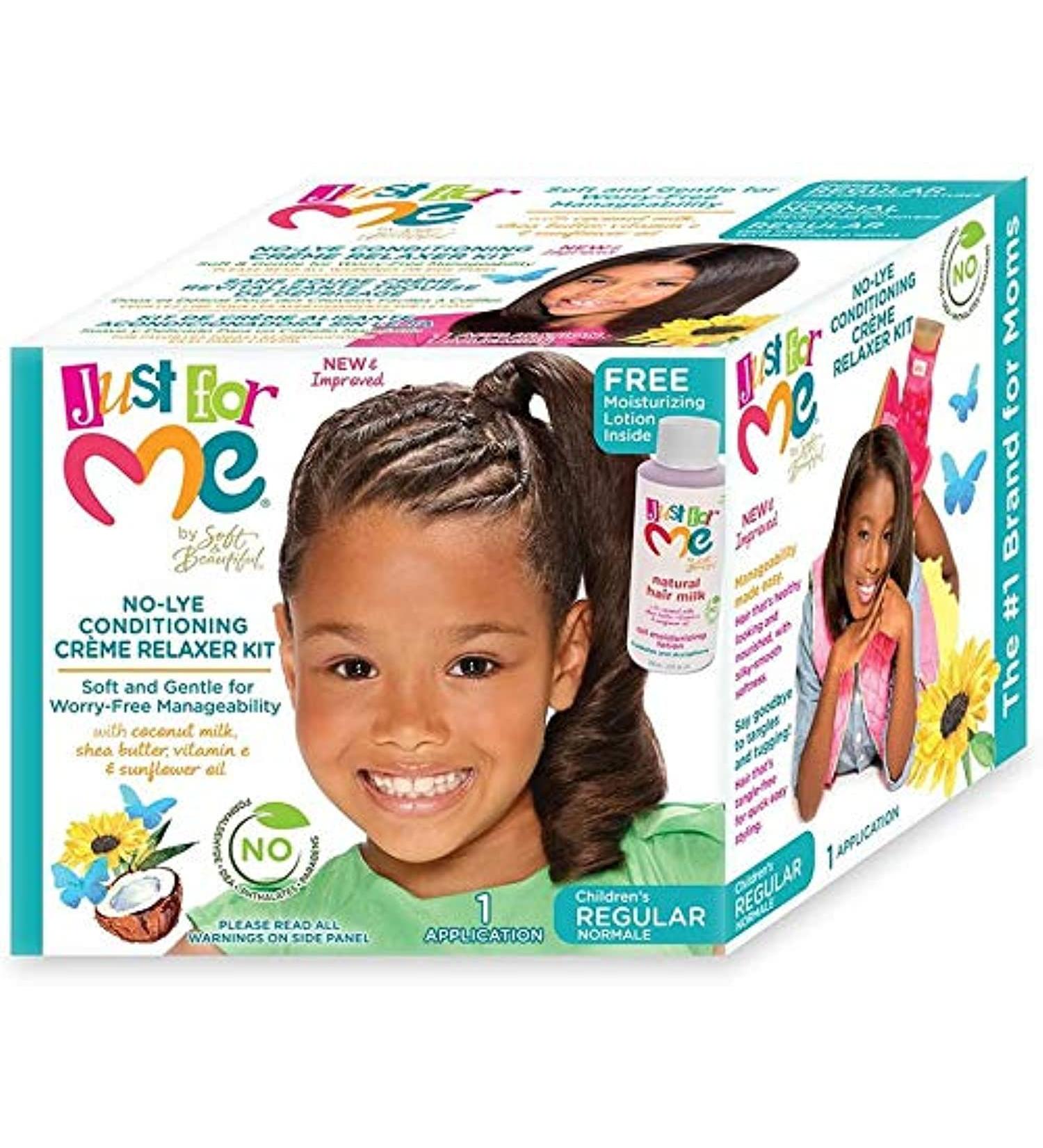 Just For Me Nolye Regular Relaxer Kit - 1 Count - Buy Online on GoSupps.com