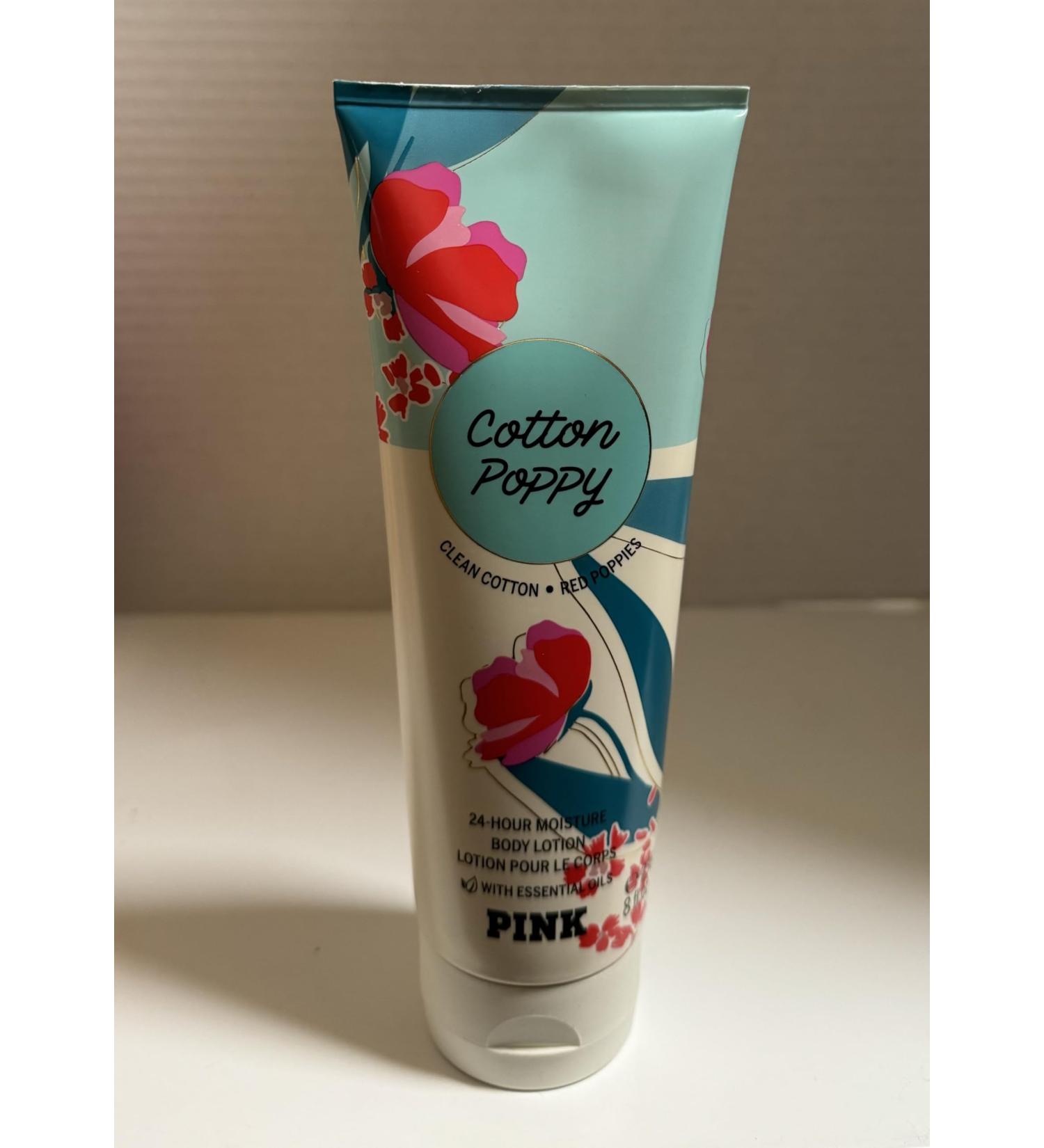 Buy Generic Cotton Poppy Body Lotion - 8oz | 24 Hour Moisture with Clean Cotton & Red Poppies - International Shipping Available - Buy Online on GoSupps.com