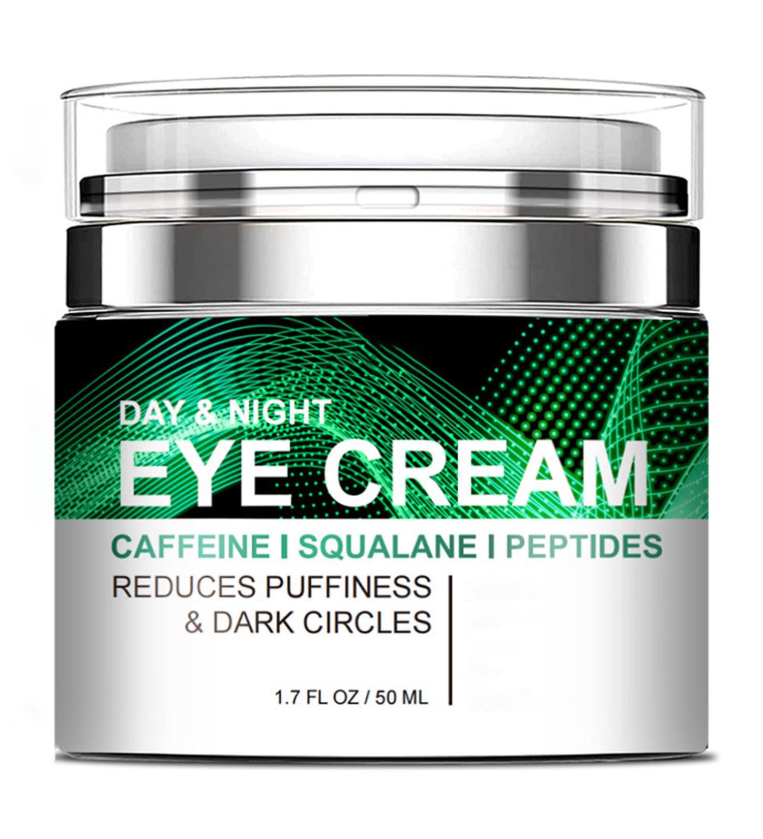 Grospe Caffeine Eye Cream for Puffiness and Bags Under Eyes Daily Anti-Wrinkle Cream Collagen Peptide Eye Cream Day and Night Reduce The Look Of Aging Line Smoothing Skin Care 1.7 FL OZ 1 Pack - Buy Online on GoSupps.com
