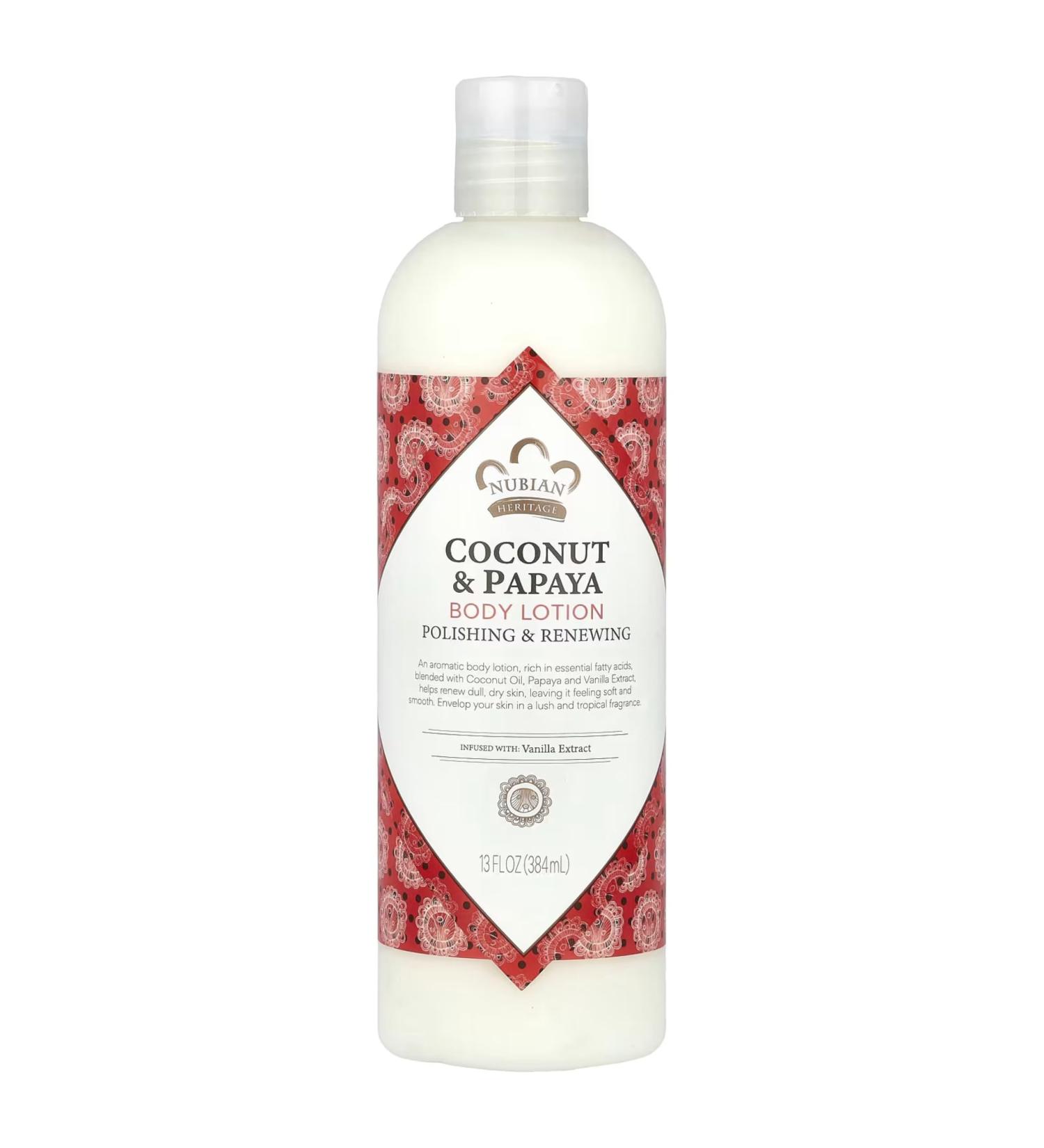 Nubian Heritage Lotion Body Ccnut&Papaya - Buy Online on GoSupps.com