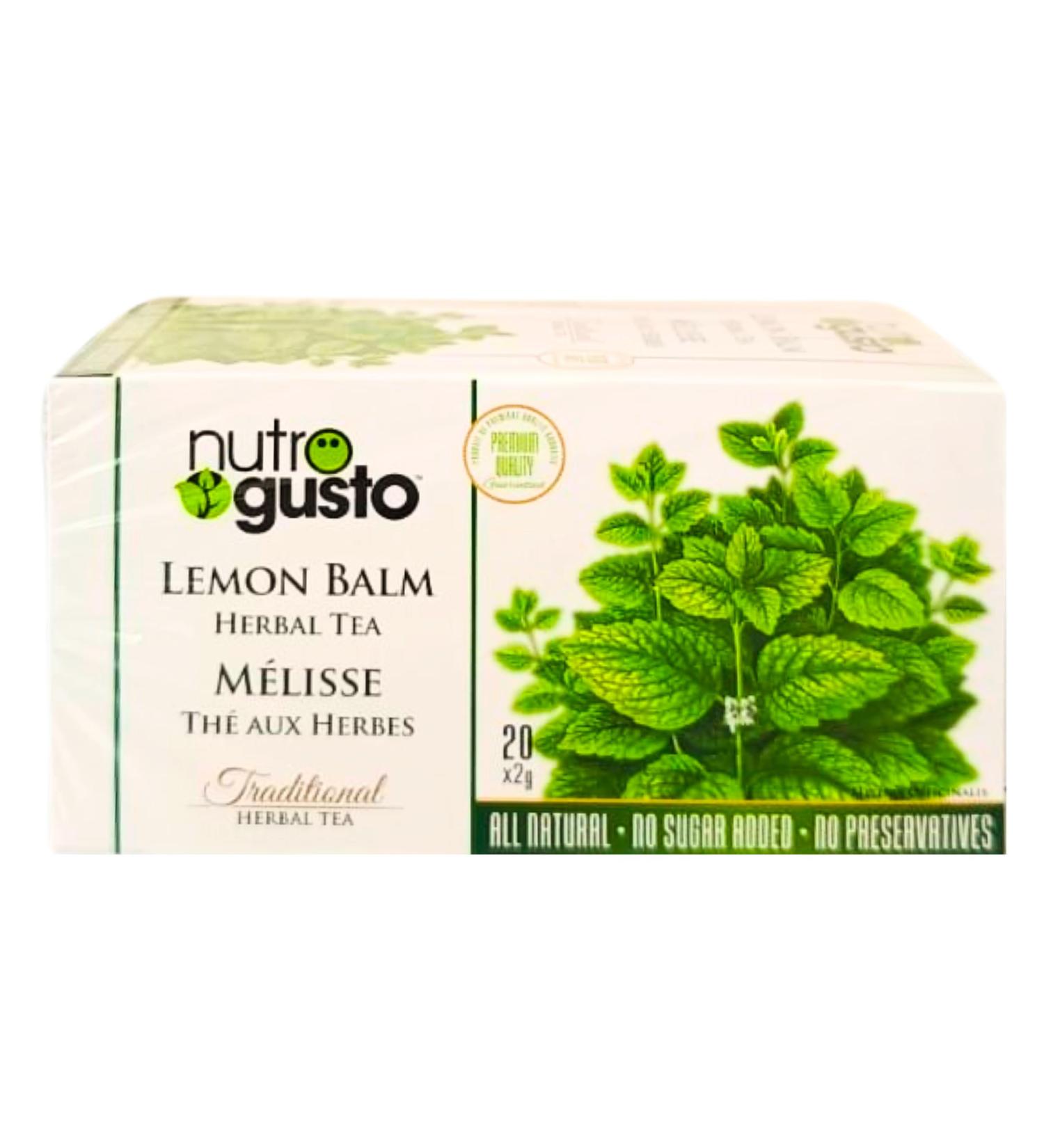 NutroGusto Tea Lemon Balm 40 g - Buy Online on GoSupps.com