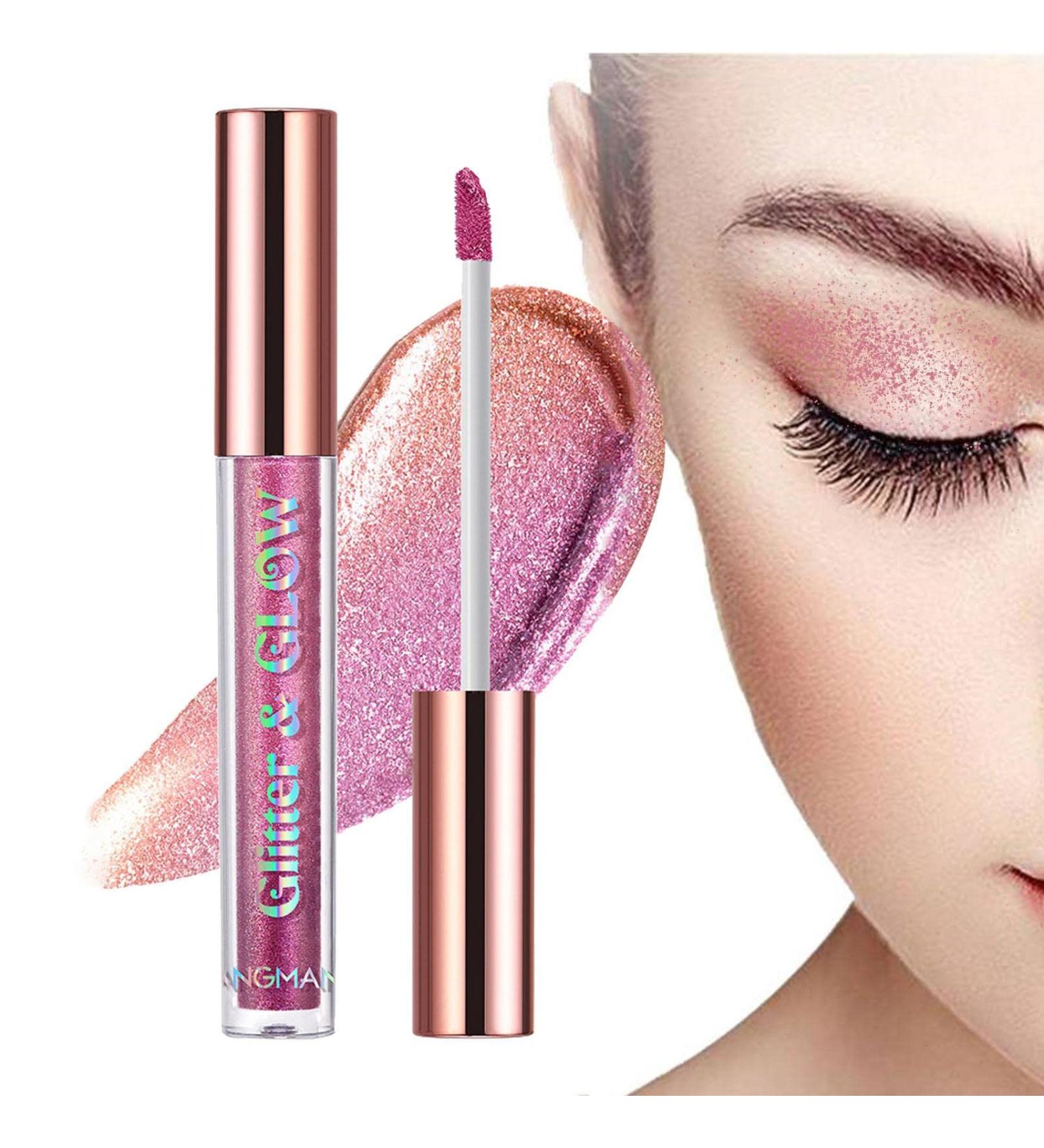 Eyeshadow | Chameleon Gel Eyeshadow Liquid High Pigments Gloss Sparkling Shimmer Glow Eye Shadow Shiny Makeup Sritob 04# - Buy Online on GoSupps.com