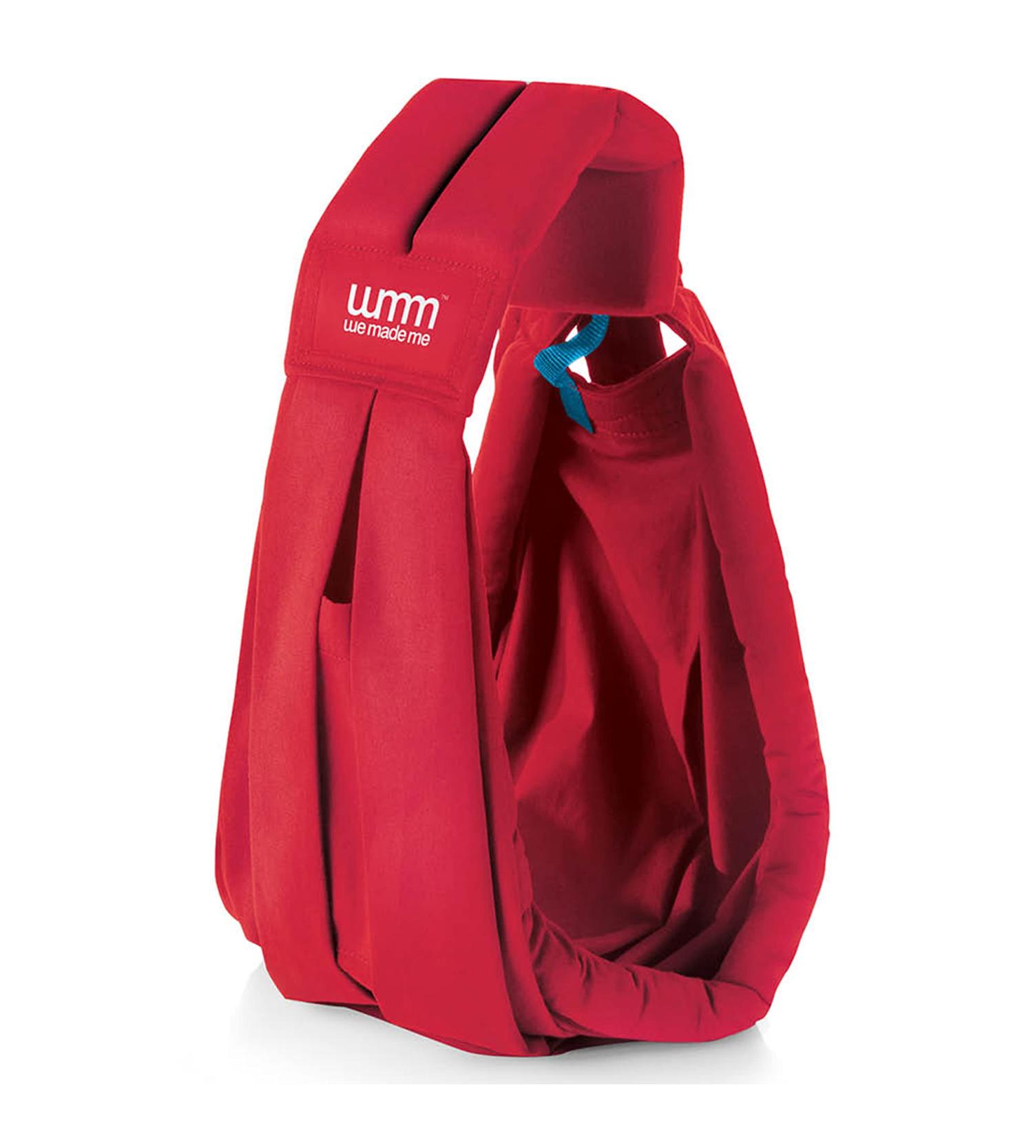 We Made Me Smile Lite Infant Sling Multiple Carry Positions from 3.6-15.9kg Scarlet Red
