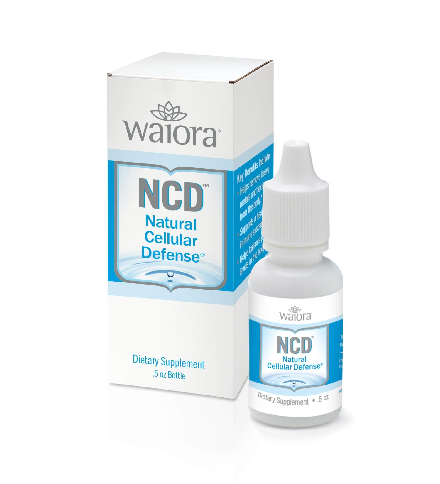 Natural Cellular Defense Liquid Zeolite Drops - Waiora Body Cleanse & Immune Support - pH Balance & Gut Health - Healthy Inflammatory Response - Buy Online on GoSupps.com