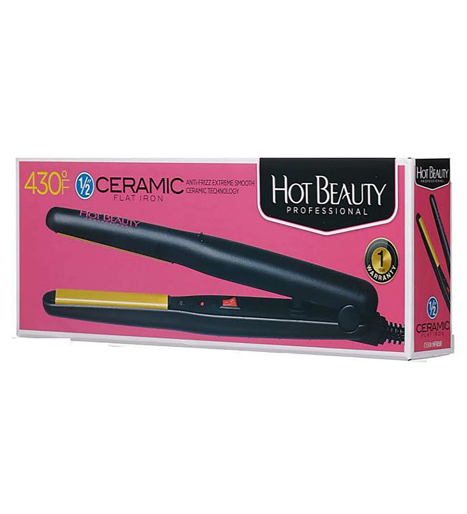 Buy Hot Beauty Kiss 1/2" Ceramic Flat Iron - International Shipping Available - Buy Online on GoSupps.com