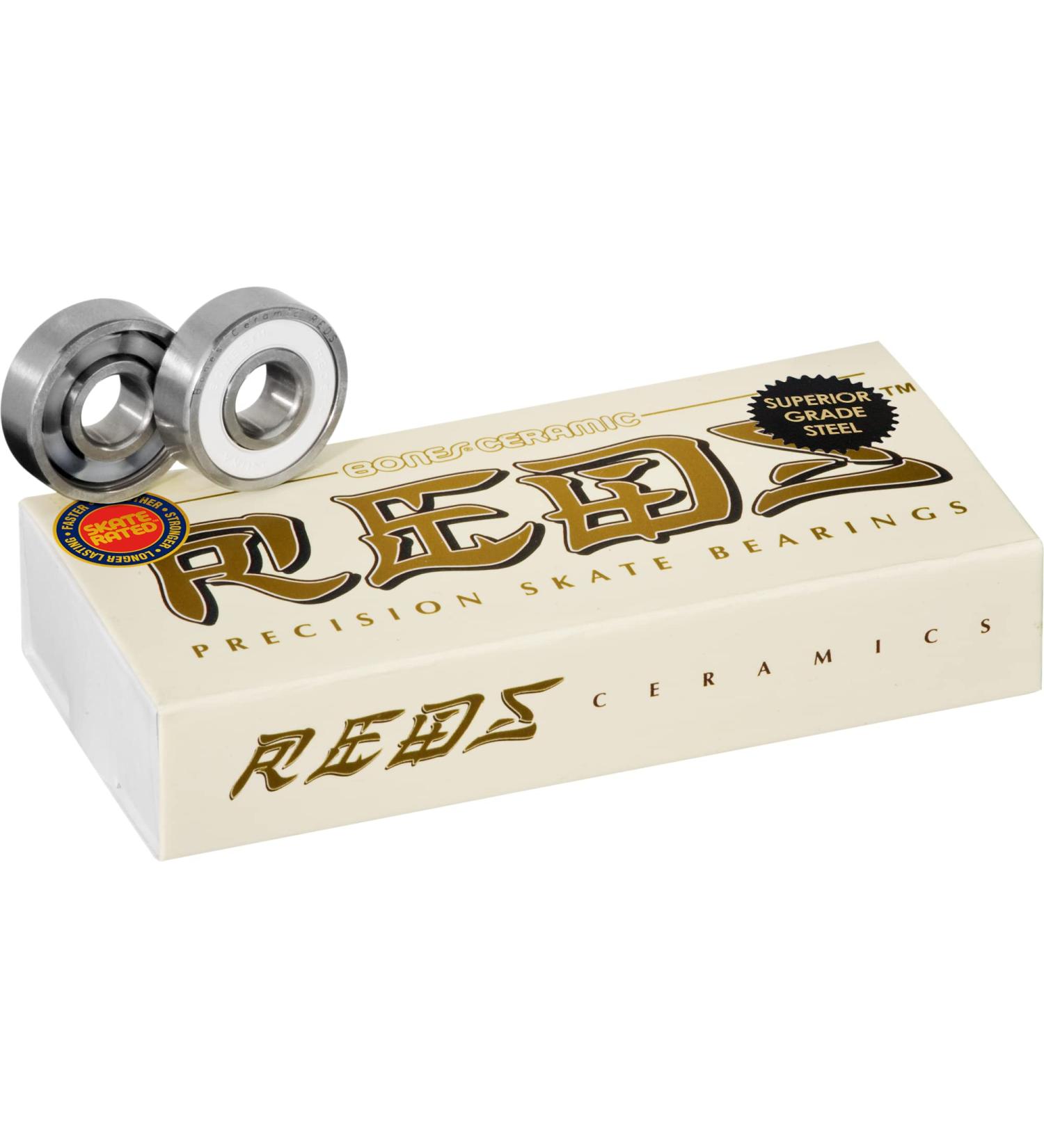 Bones Ceramic Reds Bearings 8mm 16 Pack