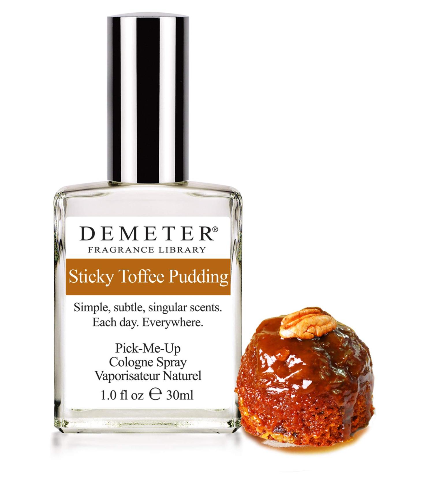 DEMETER Fragrance Library - Sticky Toffee Pudding - 1 Ounce / 30 ml Cologne Spray Sticky Toffee Pudding 1 Fl Oz (Pack of 1)
