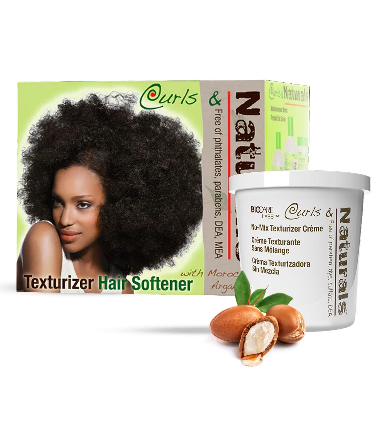 Curls & Naturals Texturizer Hair Softener with Moroccan Argan Oil - Hydrating Frizz Control International Shipping - Buy Online on GoSupps.com