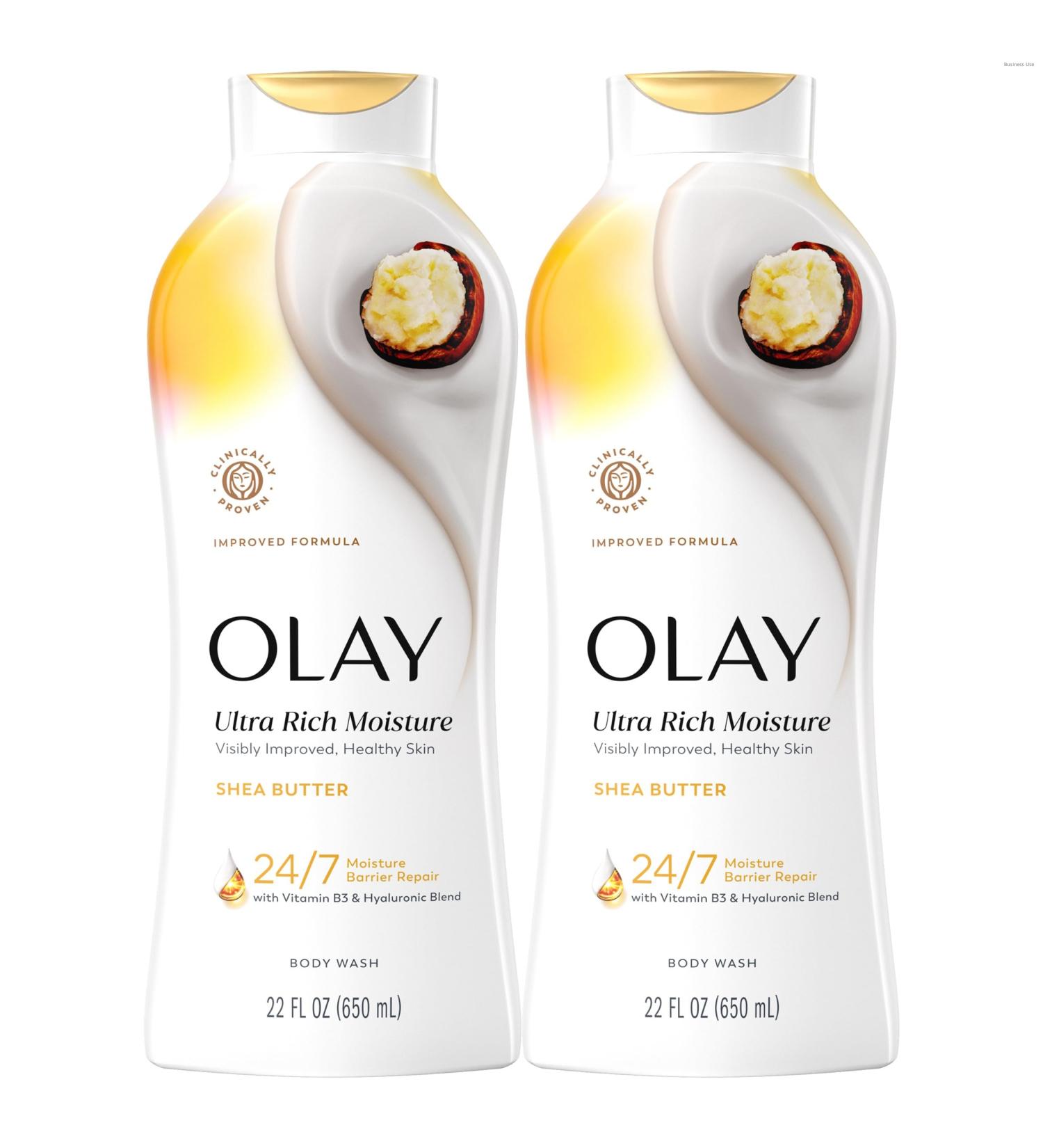 Olay Body Wash for Women Ultra Moisture 24/7 Moisture Barrier Repair Hydrating Formula for Healthy Soft Skin Vitamin B3 & Hyaluronic Blend All Skin Types Shea Butter Scent 22 fl oz (Pack of 2) - Buy Online on GoSupps.com