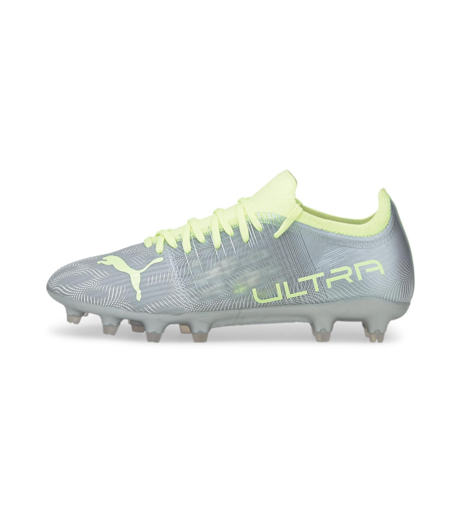 PUMA Women's Ultra 3.4 FG Football Shoes - 38 EU Diamond Silver & Fizzy Light - Ideal for Soccer - International Shipping Available - Buy Online on GoSupps.com