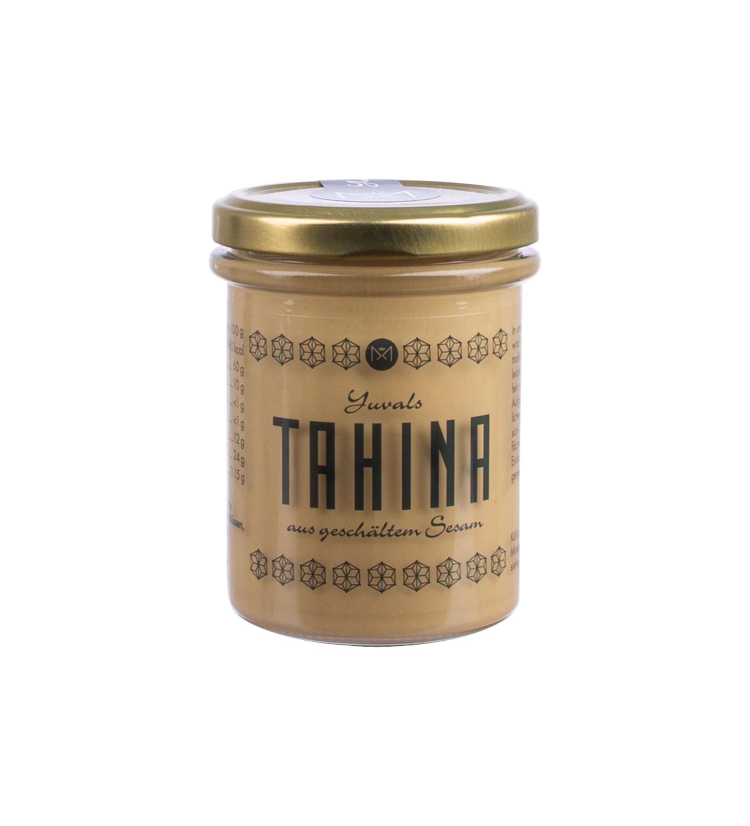 Yuvals Tahina Sesame Paste 200g - Organic Natural Paste for Hummus & Delicious Creations - Perfect with Tafini Bio - Buy Online on GoSupps.com